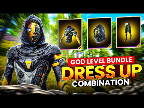 MAGIC CUBE BUNDLE GOD LEVEL DRESS COMBO 💀|| SILVERY BEAST BUNDLE DRESS UP❤️ || MAD HYPER GAMING 🔥