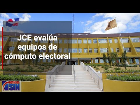 JCE evalúa equipos de cómputo electoral