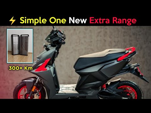 ⚡ Simple One New Upgraded Model 300+ Km | Simple One 300Km | Dual Extra battery | ride with mayur