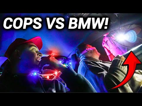 COPS PULL OVER MODIFIED BMW M4...