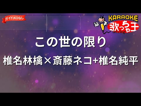 【ガイドなし】この世の限り/椎名林檎×斎藤ネコ+椎名純平【カラオケ】