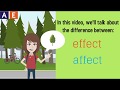 Distinguishing Between Effect and Affect