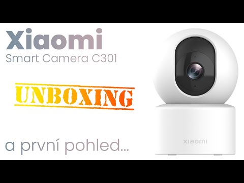 Xiaomi Smart Camera C301 - Unboxing a první pohled