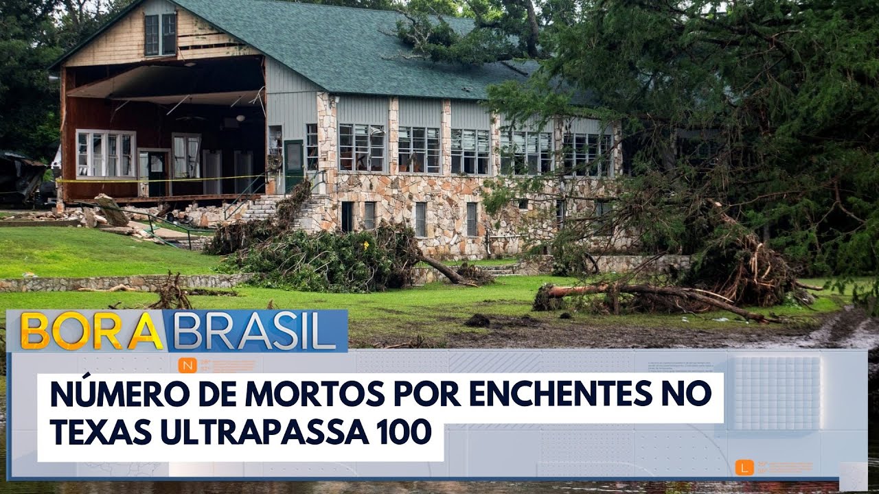 Mortos por enchentes no Texas ultrapassa 100 desaparecidos passam dos 20