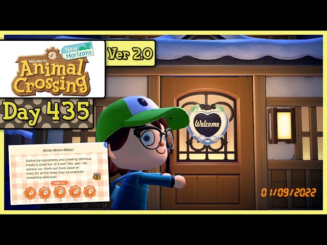 Animal Crossing: New Horizons - Day 435 - Chef's Kiss!