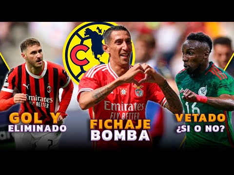 ¿ANGEL DI MARIA AL AMÉRICA? | GOL Y ELIMINACIÓN DE SANTI EN CHAMPIONS | QUIÑONES VETADO DEL TRI