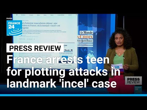 YouTube video thumbnail: France Charges Teen for Plotting Attacks on Women in Landmark 'Incel' Case
