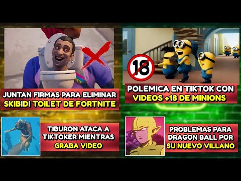 JUNTAN FIRMAS para ELIMINAR SKIBIDI TOILET de FORTNITE | POLEMICA EN TlKTOK POR VIDEOS DE MINIONS