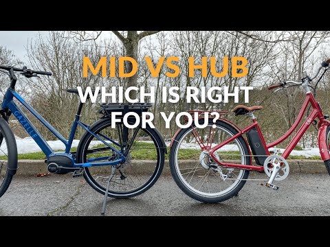 Mid Drive vs Hub E-Bike Motor: Which is right for you?