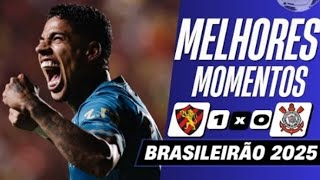 SPORT 1 X 0 CORINTHIANS | COMPLETO MELHORES MOMENTOS #futebol #corinthians 