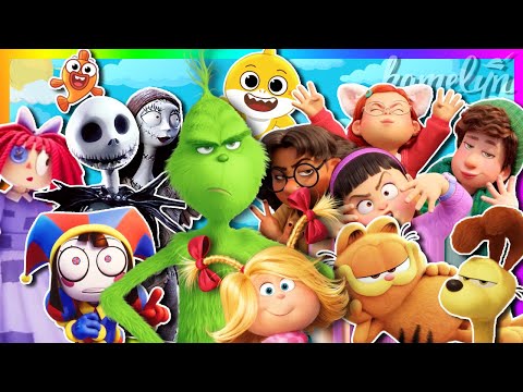 Coffin Dance MEGAMIX 196 - Wednesday & Pomni & Grinch & Boss Baby & Turning Red & Garfield & Jack