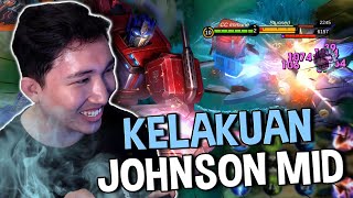 JOHNSON MIDLANE NGE TROLL ?!! LIAT DULU DAMAGENYA !! - Mobile Legends #MLBBIDCreator