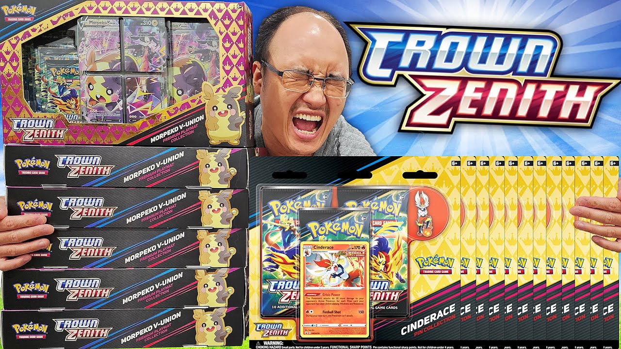 MÉGA Ouverture Nouvelles Boîtes Pokémon Crown Zenith !