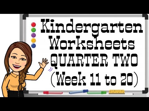 quarter worksheets for kindergarten jobs now