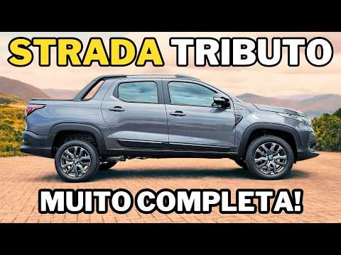 Fiat Strada Tributo 125 ficou melhor que a Volcano e custa menos!