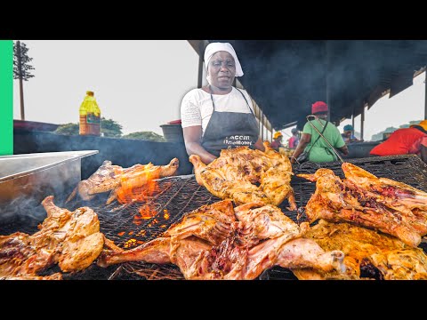 UNREAL Zimbabwe Street Food!! ONLY Meat Eaters Allowed!!