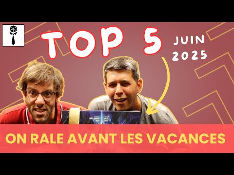 Nos 5 MEILLEURS jeux de société (Juin 2025)