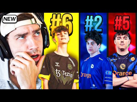 TOP 25 RLCS PROS GOING INTO THE MAJOR *RANKINGS*