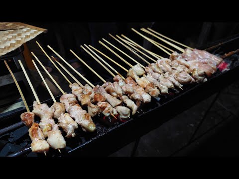 LIVE !!! SATE TAICHAN JUPONG - INDONESIAN STREET FOOD