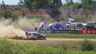 WRC Delfi Rally Estonia: All drivers' best jumps at SS10, Day 2 (18.07.2026)