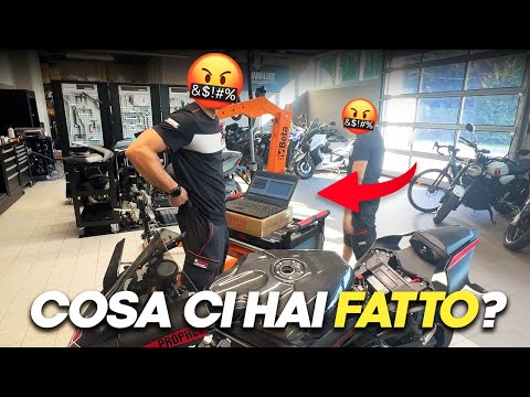 YAMAHA SI ACCORGE DELLA CENTRALINA SULL' R1...