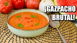El GAZPACHO de SANDÍA y FRESA que arrasa este verano 😍