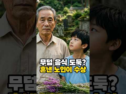 <strong>산소</strong> 음식을 치우던 아이를 도둑으로 몬 노인… 법당에서 스님이 끝까지 말하지 않은 것