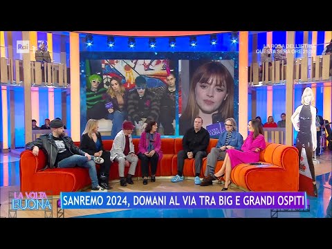 Sanremo 2024, domani la prima serata del Festival - La Volta Buona 05/02/2024