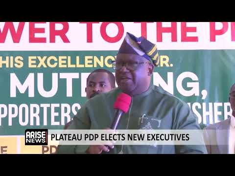 YouTube video thumbnail: Plateau PDP Elects New Executives