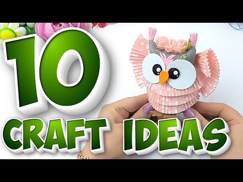 Top 10 Handmade Craft Ideas ✂️ Stunning DIY Gifts & Home Decor 2025