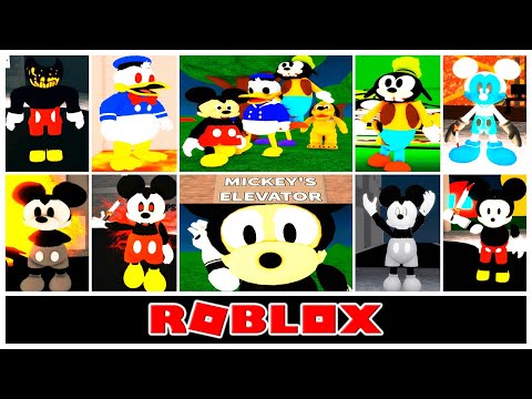 Survive MICKEY EXE in over 45 floors of the MICKEY ELEVATOR in Roblox