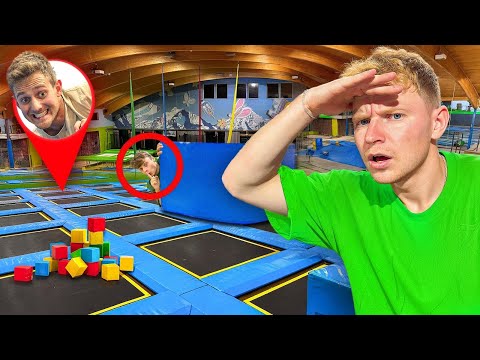 Verstoppertje In Buitenlands Trampoline Park!