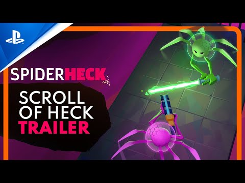 SpiderHeck - Scroll of Heck Update Trailer | PS5 & PS4 Games