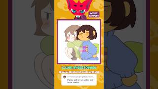 Frisk peluche 😸 #humor #fandub #undertale #deltarune