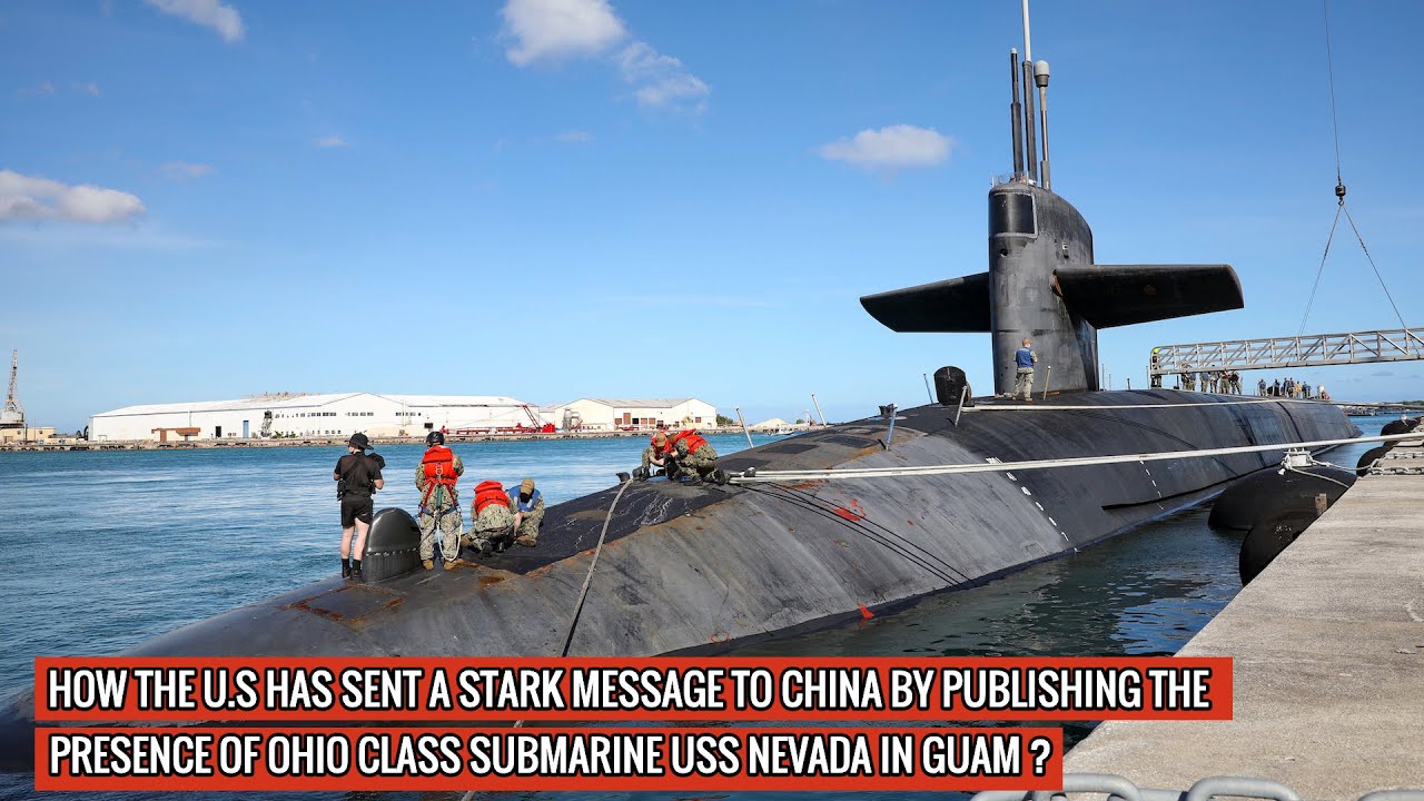 U.S. Doomsday Platform #USSNevada makes Port Call to Guam !