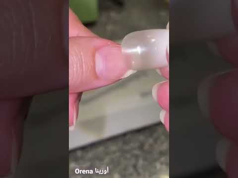 طريقه تركيب الاظافر لاصقه💅😍