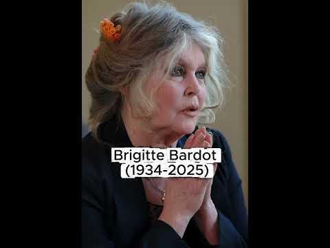 Goodbye, Legend: Brigitte Bardot (1934-2025) 🕊️#brigittebardot #bb #rip #restinpeace #legend
