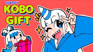 HAPPY kobo got a gift for - GURA BIRTHDAY [( FAN//ANIMATION MEME)]