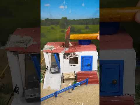 चिंटू के पापा ने हमारा घर तोड़ दिया 🥵 #shortsfeed #shortvideo #shorts #woodworking