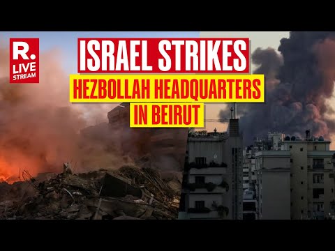 Republic TV LIVE: Israel Strikes Hezbollah Headquarters In Beirut | Breaking News