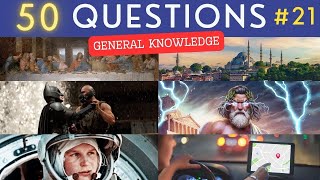 The General Knowledge Quiz #21 ¦ 50 Trivia Questions - Pub Quiz (UPDATED)