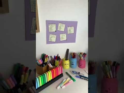 DIY Stundenplan 📝😍 Zimmer schön gestalten ✨