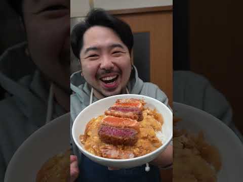 カラフルなカツ丼