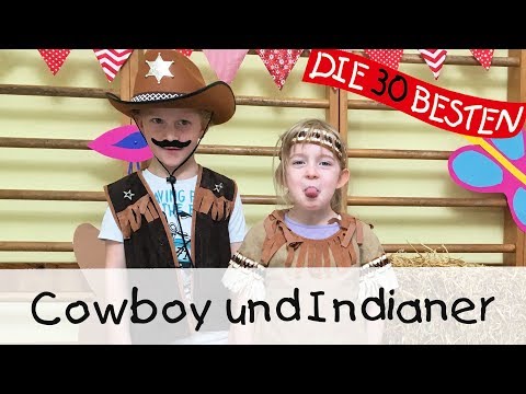 👩🏼 Cowboy und Indianer - Singen, Tanzen und Bewegen || Kinderlieder