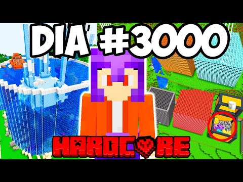 Sobreviví 3,000 Días en Minecraft Hardcore, Esto Pasó!