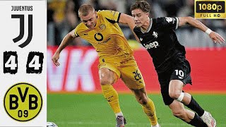 ⚽Juventus 4-4 Dortmund | UEFA Champions League 2025 | Extended Highlights