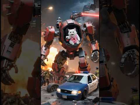 ๐ฑ๐ค Kitten builds Mech to get revenge