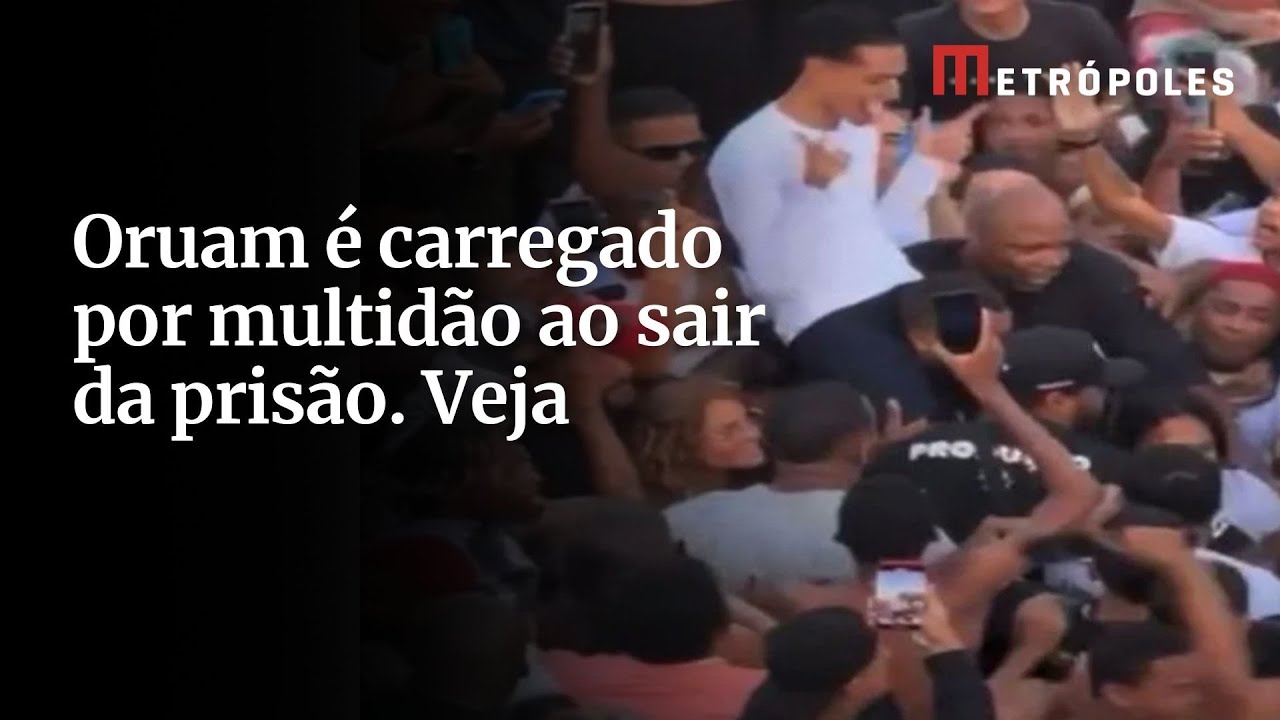 Veja momento em que Oruam deixa prisão após 2 meses detido