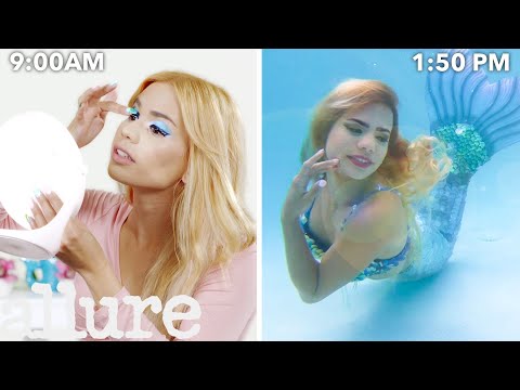 A Professional Mermaid's Entire Routine, from Waking Up to Saving the Ocean | Allure