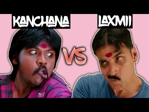 Kanchana Vs Laxmii (Laxmmi Bomb) | South Vs Bollywood | Part-1